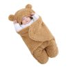 Sleeping Bag For Newborns In Autumn And Winter, Super Fleece And Soft Wrapping Sleeping Bag, Baby Bedding