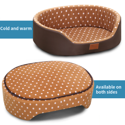 Square Pet Dog Bed Warm Pet Mat For Puppy Cool Cushion Dog Sleeping Nest Pet Bed Removable Cozy Cat House Kennel Pet Supplies