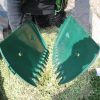 1 Pair Portable Garden And Yard Leaf Scoops Hand Rakes For Lawns And Garden Clean- Up Heavy Duty Lawn Debris Leaves