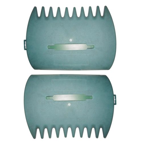 1 Pair Portable Garden And Yard Leaf Scoops Hand Rakes For Lawns And Garden Clean- Up Heavy Duty Lawn Debris Leaves
