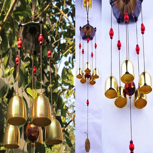 1Pc Large Wind Chime Tubes Bells Metal Church Bell Ornament Supply For Yard Garden Home Door Casement Outdoor / Indoor Decor