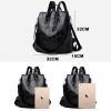 2023 Trend Anti-Theft Women Backpack High Quality Soft Leather Letter Rucksack School Bags For Girls Large Capacity Travel Sac