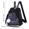 Anti-Theft Leather Backpack Purses Women Vintage Shoulder Bag Ladies Large Capacity Travel Rucksack School Bags Girls Mochila