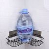 Bathroom Corner Storage Shelves Wall Mounted Rack Shampoo Holder Iron Shower Drain Basket Punch- Organizer Bath Accessories