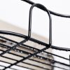 Bathroom Corner Storage Shelves Wall Mounted Rack Shampoo Holder Iron Shower Drain Basket Punch- Organizer Bath Accessories