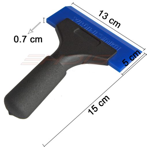 Ehdis Car Shovel With Bluemax Rubber Blade Window Tint Dry Cleaning Glass Scraper Water Wiper Squeegee Winter Snow Removal Tools