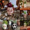 Flower Pot Human Face Vase Rapper Snoop Dogg Man Human Smile Face Planter Pot Pen Pencil Holder Desktop Garden Decor