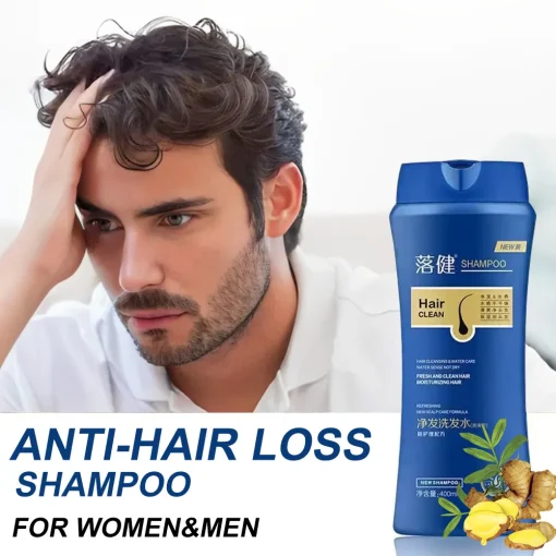 Hair Growth Shampoo 400Ml Hair Regrowth Therapy Anti Thinning Hair Loss Shampoo Care Products Nourishing Scalp For Women Men