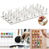 Holds 5-20 Jars Spice Gripper Clip Strips Spice Bottle Rack Kitchen Storage Wall Mount Ingredient Clip Cabinet Organizer Holder