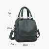 Ladies Designer Pu Leather Handbag Rucksack Backpack Shoulder Bag Cross Body Anti-Theft Satchel School Messenger Holiday