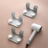 Minimalist Hair Dryer Holder Storage Toilet Hair Dryer Rack Home Bathroom Storage Wall Hanging Holder Rack Organizer