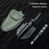 Multifunction Camping Shovel Survival Folding Shovels Military Tactical Shovel Hiking Outdoor Garden Hoe Digging Tool Kit