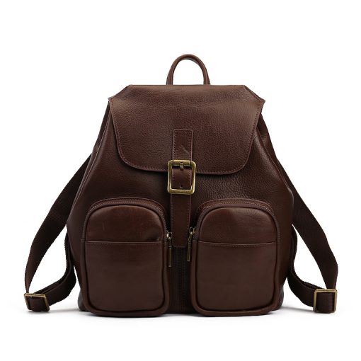 Women Genuine Leather Bag Fashion Retro Women'S Bag High Quality Backpack Women'S Designer Backpack Famous Brand