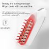 Rf Red Light Therapy Ems Electric Laser Hair Growth Comb Anti Hair Loss Anxiety And Stress Relief Scalp Massager Relax Brain