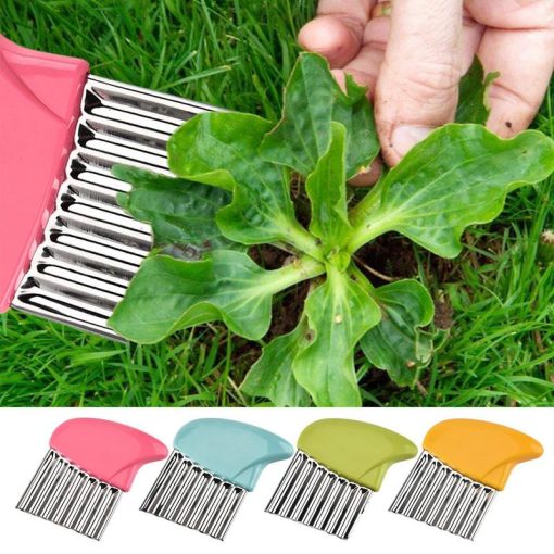 Stainless Steel Weeder Cleaning Tool Claw Weeder Sharpe Edged Root Remover Outdoor Gadget Manual Handle Garden Cleaner Shovel