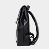 Vintage Waterproof Backpacks Men Pu Leather Travel Backpack Large Capacity Students School Books Laptop Backpack Bags For Men