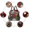 Westal Floral Woman Backpack Genuine Leather Fashion Laptop Backpack School Bag For Teenager Feminina Backpack For Women Mochila