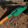 Wooden Handle Reinforced Gardening Shovel Loose Soil Planting Easy Use