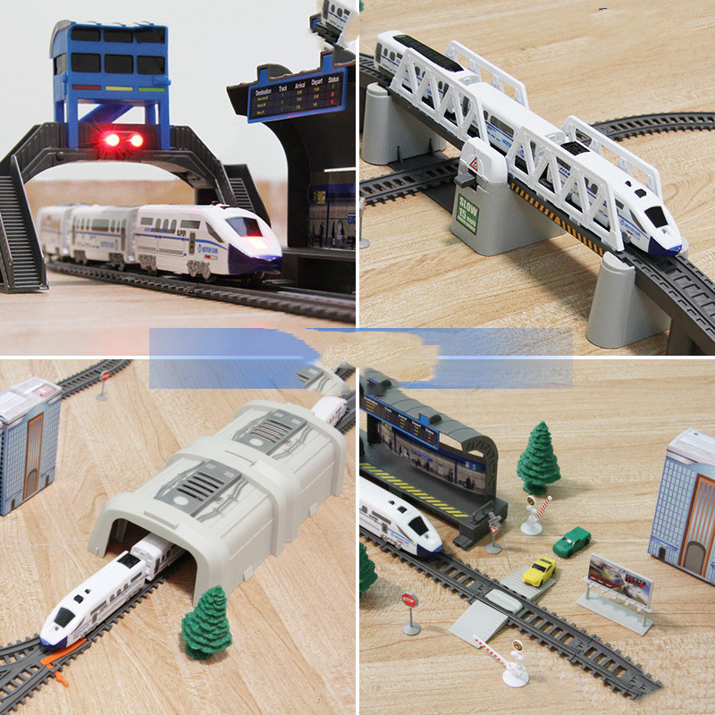 Children’s Electric Rail Car Toy Set 