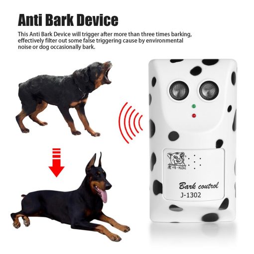 Dog Ultrasonic Wall Equipment Bark Repeller Activated Training Device Voice Anti Stopper Mounted Bark