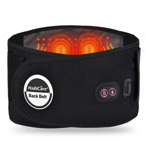 Infrared Heat Back Belt Massage Therapy Back Belts Herniated Disc Scoliosis Back Pain Lower Support Brace Spine Lumbar Support