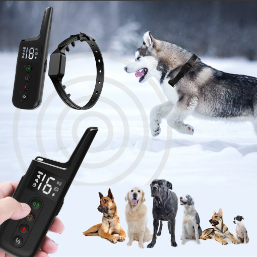 Long Range Rechargeable Dog Training Collar with 3 Training Modes