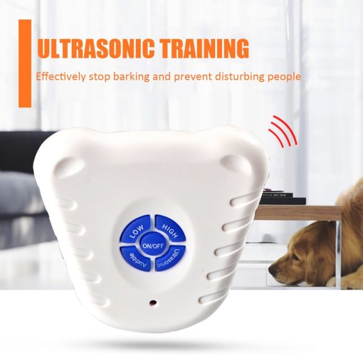 Newly Lightweight Dog Device Ultrasonic Safe Anti Bark Dog Collars Leashes Electronic Training Shock Control Anti-Barking Stop