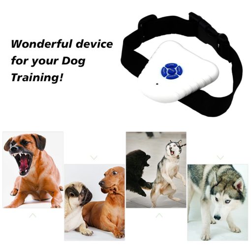 Newly Lightweight Dog Device Ultrasonic Safe Anti Bark Dog Collars Leashes Electronic Training Shock Control Anti-Barking Stop