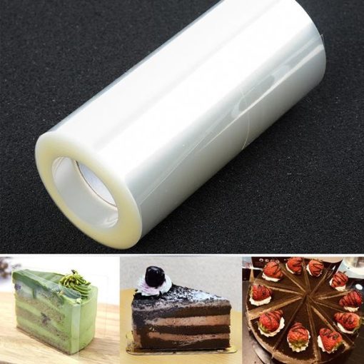 1-Roll: Transparent Cake Wrap Decorative Film