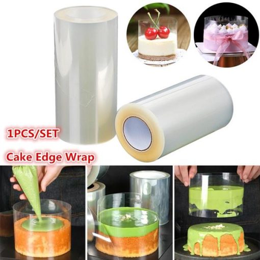 1-Roll: Transparent Cake Wrap Decorative Film