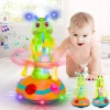 Dancing Saxophone Caterpillar Children'S Electric Dancing Caterpillar Toys With Lighting And Music Baby Crawling Interactive Toy