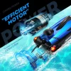 Hj808 Rc Boat 2.4Ghz 25Km/H High Speed Remote Control Racing Water Speed Boat Children Model Gifts Toy
