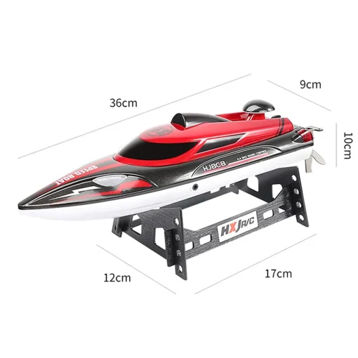 Hj808 Rc Boat 2.4Ghz 25Km/H High Speed Remote Control Racing Water Speed Boat Children Model Gifts Toy
