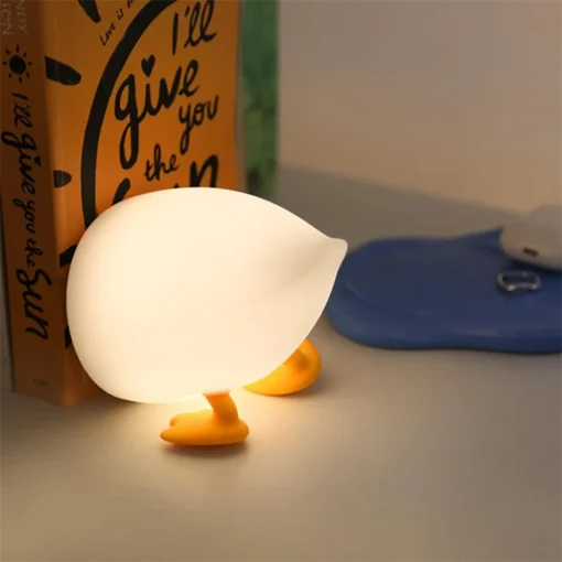 Lámpara De Pato Para Niños, Luz Led De Noche Para Decoración De Mesa, Carga Usb, Atenuación, Soporte Para Teléfono, Regalo Para Bebé, Alta Calidad