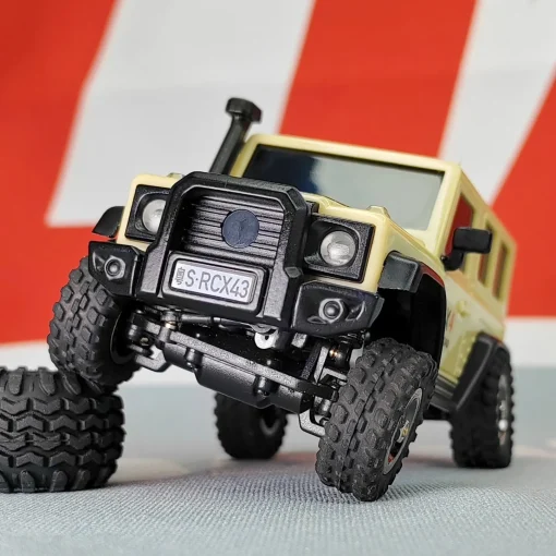 Ldarc X43 Rtr Crawler Rc Car 1/43 Simulation Full Time 4Wd Remote Control Mini Climbing Vehicle Toy Desktop Roader And Parts