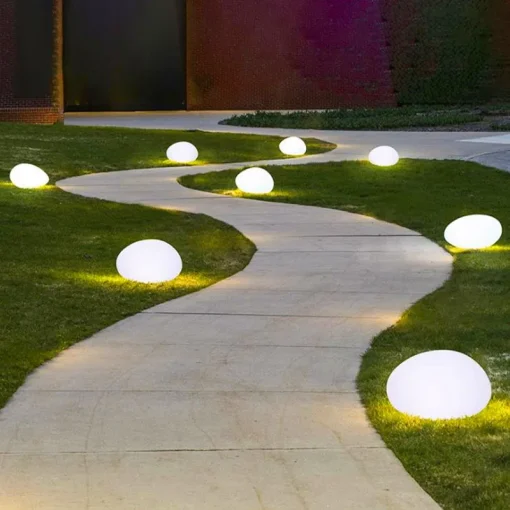 Luces Led Solares Para Jardín, Decoración Navideña Para Exteriores, Lámpara De Césped Para Calle, Luz Flotante Rgb Recargable Para Piscina