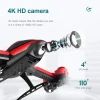 V10 Rc Mini Drone 4K Professional Hd Camera Fpv Drones With Camera Hd 4K Rc Helicopters Quadcopter Toys