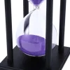 2023 30 Minutes Wooden Hourglass Sand Timer Modern Sandglass Gift Tea Clock Timers Kitchen Home Decoration Sand Clock
