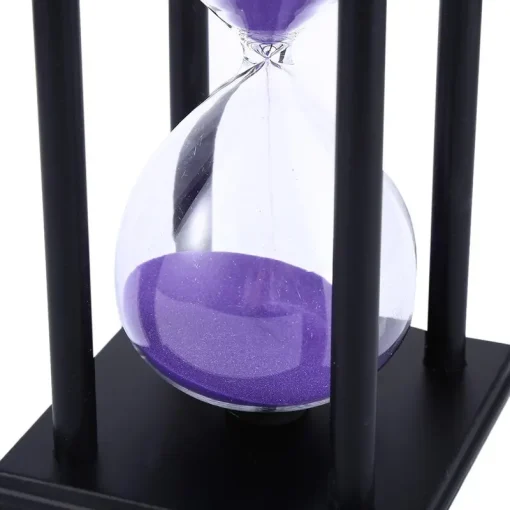 2023 30 Minutes Wooden Hourglass Sand Timer Modern Sandglass Gift Tea Clock Timers Kitchen Home Decoration Sand Clock
