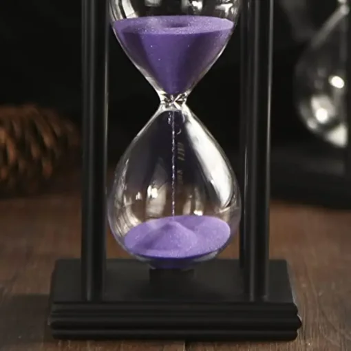 2023 30 Minutes Wooden Hourglass Sand Timer Modern Sandglass Gift Tea Clock Timers Kitchen Home Decoration Sand Clock