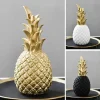 Nordic Style Resin Gold Pineapple Home Decor Living Room Wine Cabinet Window Display Craft Luxurious Table Home Decoration Props