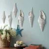 Simple Modern Three-Dimensional Conch Bar Wall Decoration Wall Vase Flower Device Creative Background Home Decoration