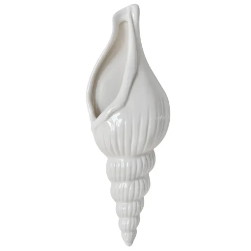 Simple Modern Three-Dimensional Conch Bar Wall Decoration Wall Vase Flower Device Creative Background Home Decoration