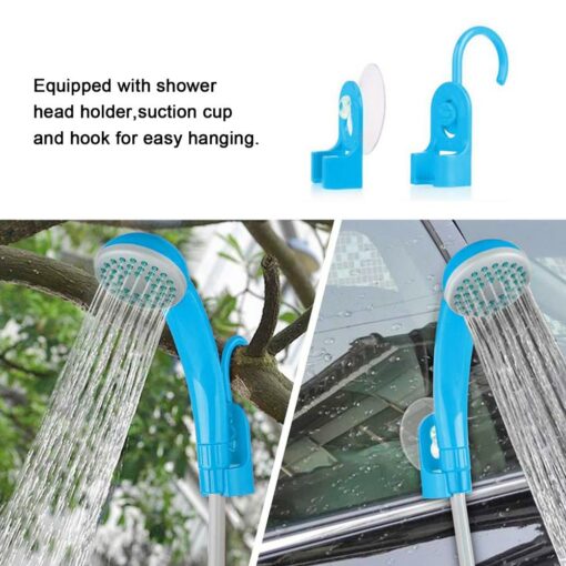 12V Portable Shower Heads for Outdoor Camping and Car Use8